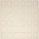 BT-PM08  2 X 2 White Porcelain Satin Mosaic Tile