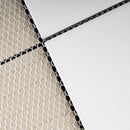 BT-PM09  4 X 4 White Porcelain Satin Mosaic Tile