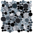 BUBW-03  Fusion Blue Mosaic Tile