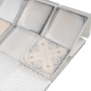 CRN-01  Classic Roman Soft White Glass Mosaic Tile