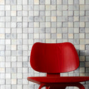 CRN-01  Classic Roman Soft White Glass Mosaic Tile