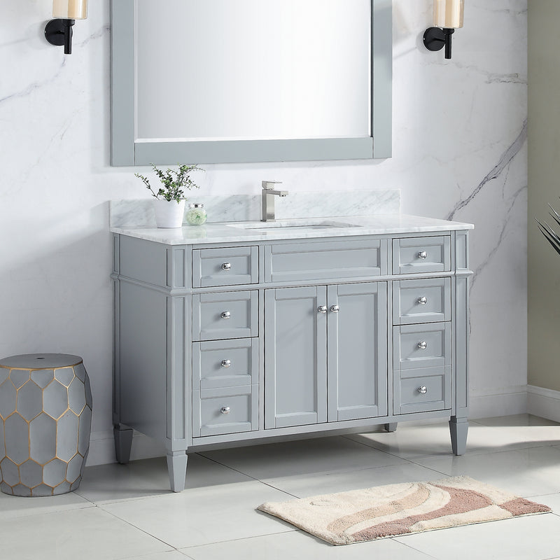 1916  48" Bathroom Vanity Cabinet Set