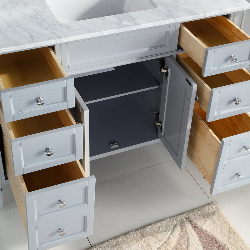 1916  48" Bathroom Vanity Cabinet Set