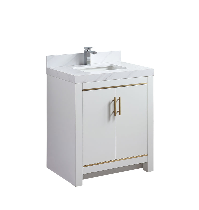 1919  30" Bathroom Vanity Cabinet Set