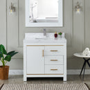 1919  36" Bathroom Vanity Cabinet Set