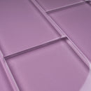 CSA-13  Purple 3X6 Glass Subway Tile