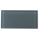 CSA-01  Grey 3X6 Glass Subway Tile