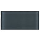 CSA-06  Dark Grey 3X6 Glass Subway Tile