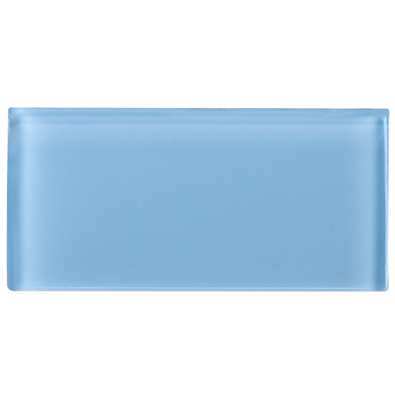 CSA-07  Blue 3X6 Glass Subway Tile