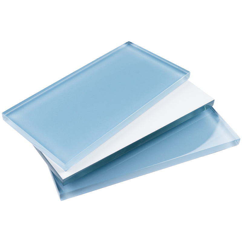 CSA-07  Blue 3X6 Glass Subway Tile