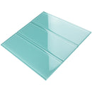 CSB-10  Ocean Blue 4X12 Glass Subway Tile