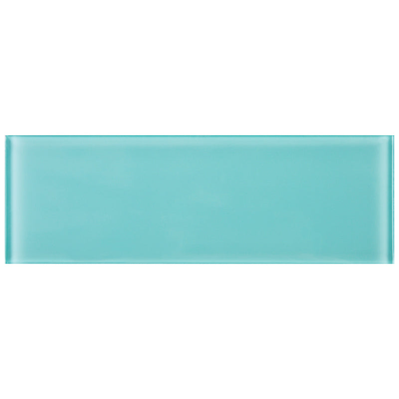 CSB-10  Ocean Blue 4X12 Glass Subway Tile