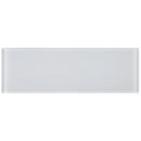 CSB-03  White 4X12 Glass Subway Tile