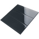 CSB-06  Dark Grey 4X12 Subway Tile