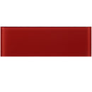 CSB-08  Red 4X12 Glass Subway Tile