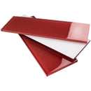 CSB-08  Red 4X12 Glass Subway Tile