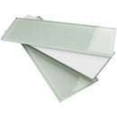 CSB-09  Soft White 4X12 Glass Subway Tile