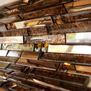 DSS-03  Diamond Series- Brown Diamond Mosaic Tile