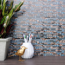 DSS-05  Diamond Series- Emperador Diamond Mosaic Tile