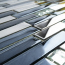 DSS-06  Diamond Series- Black Diamond Mosaic Tile