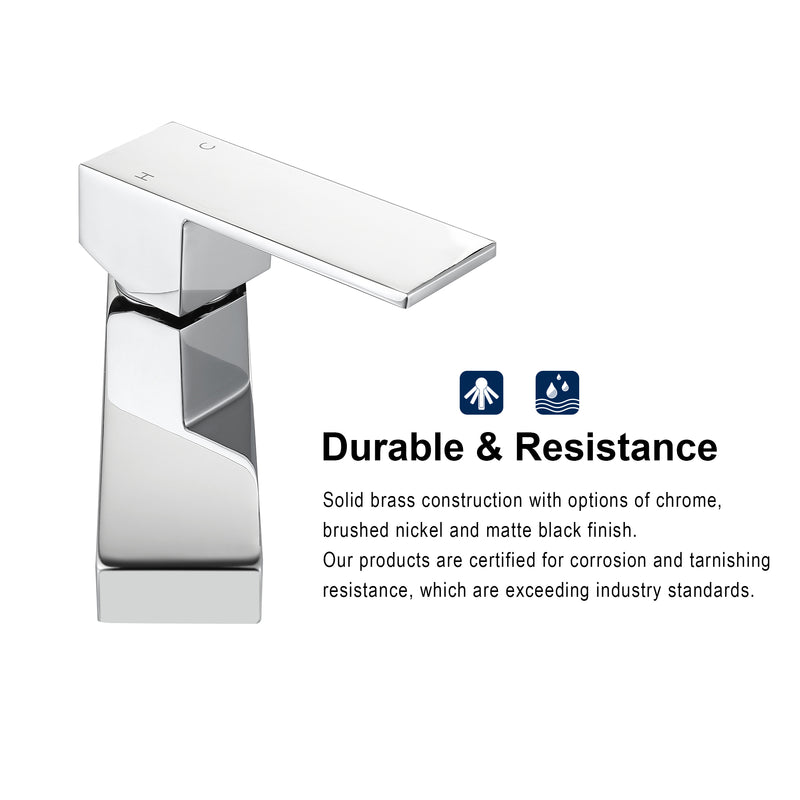 F6001 Single Hole Bathroom Faucet