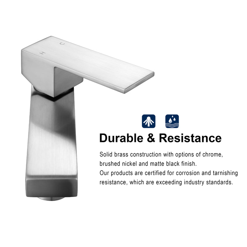 F6001 Single Hole Bathroom Faucet