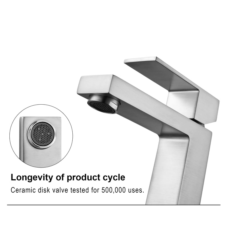 F6001 Single Hole Bathroom Faucet