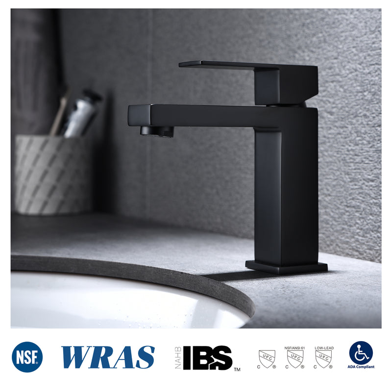F6001 Single Hole Bathroom Faucet