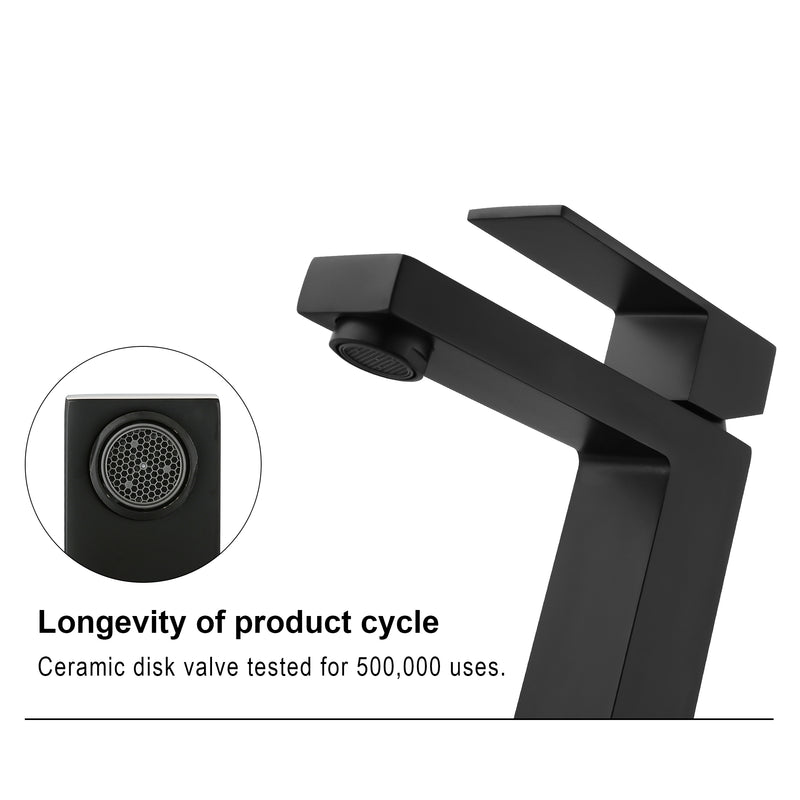 F6001 Single Hole Bathroom Faucet