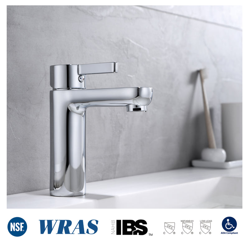 F6002 Single Hole Bathroom Faucet