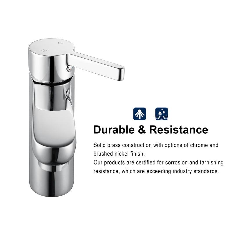 F6002 Single Hole Bathroom Faucet
