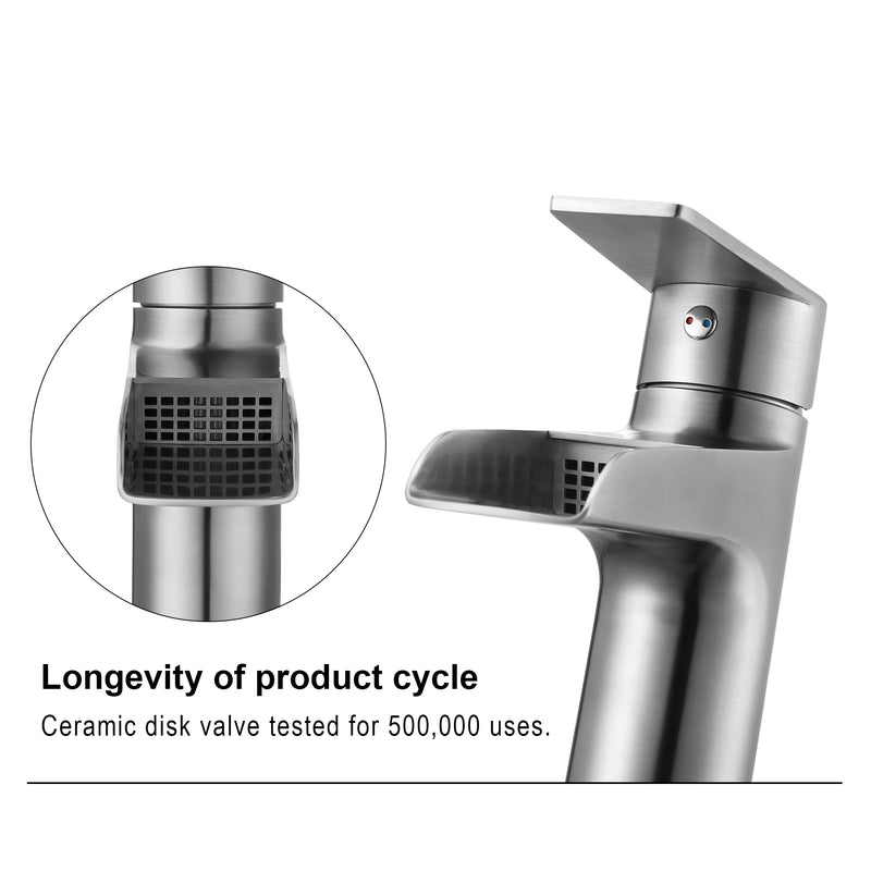 F6003 Single Hole Bathroom Faucet