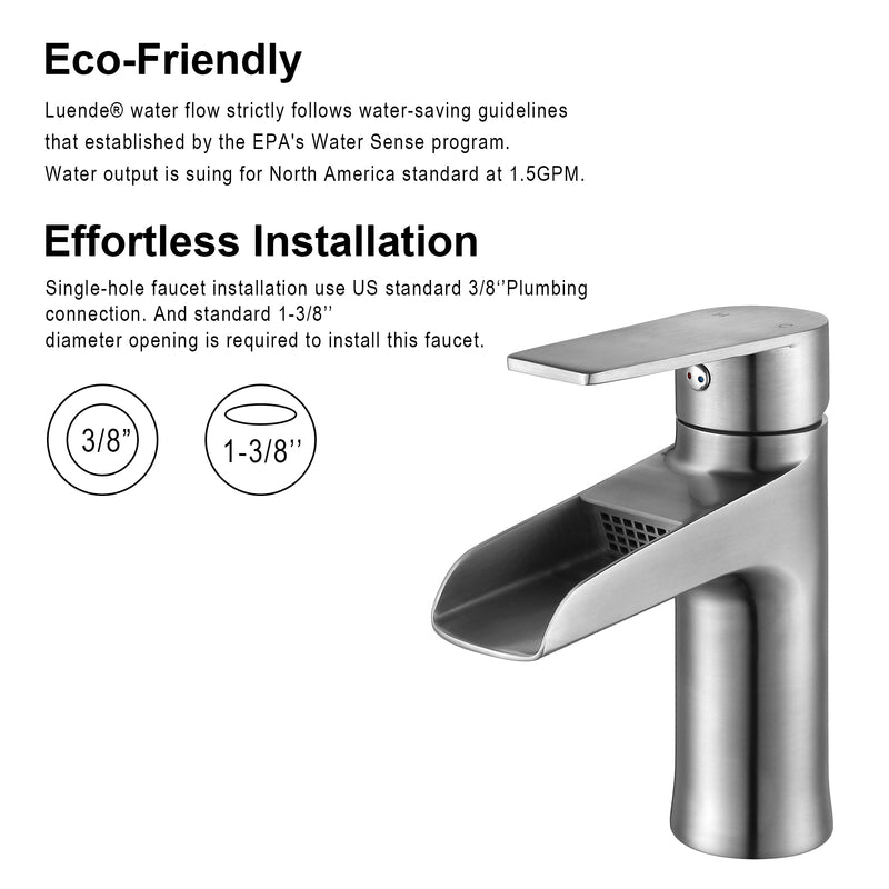 F6003 Single Hole Bathroom Faucet