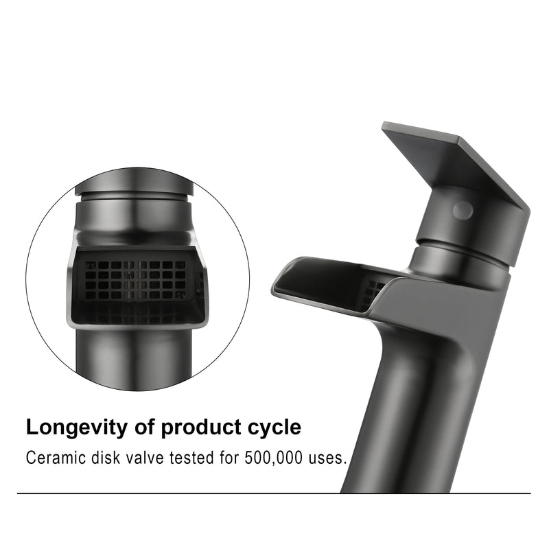 F6003 Single Hole Bathroom Faucet
