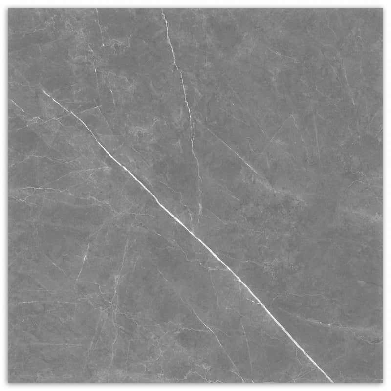 NATURAL+  Lava Grey Polished Porcelain Tile 12"x24",24"x24" Wall & Floor