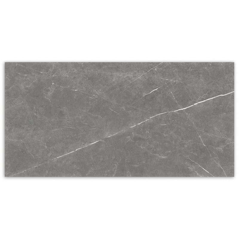 NATURAL+  Lava Grey Polished Porcelain Tile 12"x24",24"x24" Wall & Floor