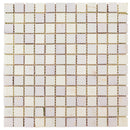 GEM-07  Glare Series - Maple - Red Glass Mosaic Tile