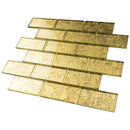 GK-01  Galaxy Series - Gold Foil Mosaic Tile