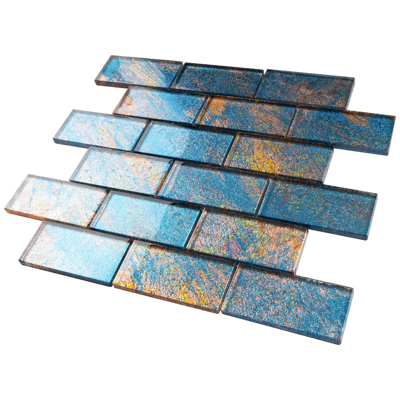 GK-02  Galaxy Series - Canvas Mosaic Tile