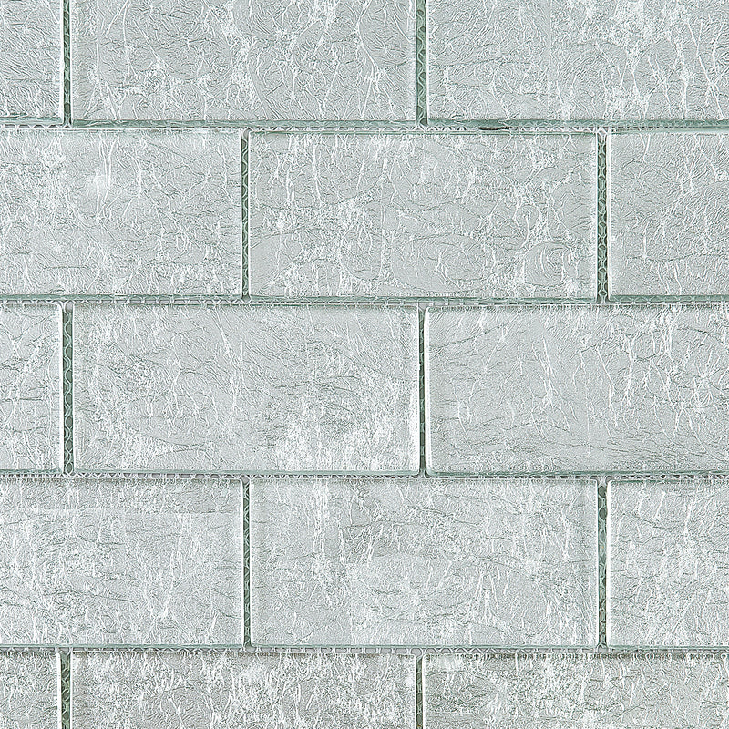 GK-03  Galaxy Series - Silver Sky Mosaic Tile