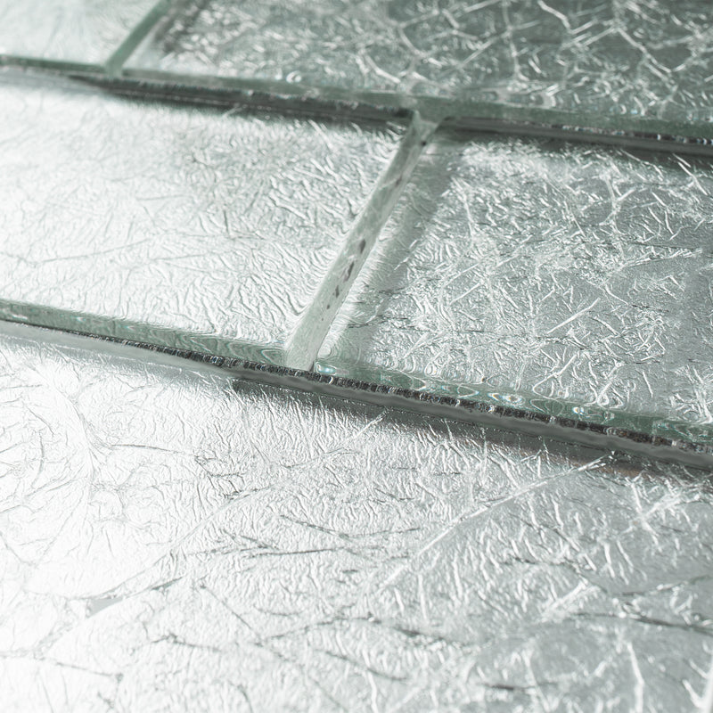 GK-03  Galaxy Series - Silver Sky Mosaic Tile