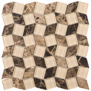 GY-02  Geometry Series - Windmill Mosaic Tile