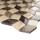 GY-02  Geometry Series - Windmill Mosaic Tile