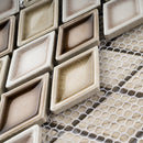 HMA-12  Handmade Series - Eagle Eye Mosaic Tile
