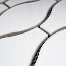 HMA-01  Handmade Series - Carnival - White Mosaic Tile