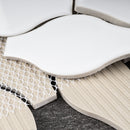 HMA-01  Handmade Series - Carnival - White Mosaic Tile