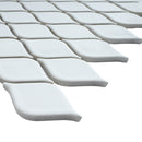 HMA-04  Handmade Series - Braid - White Mosaic Tile
