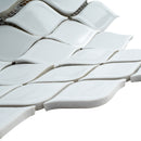 HMA-04  Handmade Series - Braid - White Mosaic Tile