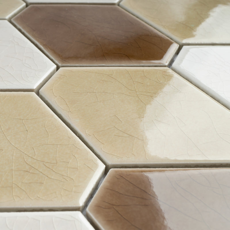 HMA-09  Handmade Series - Brick Wall Mosaic Tile