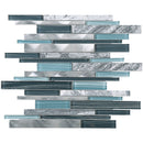 IST-10  Grey Slender Mosaic Tile